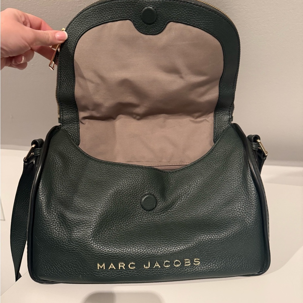 Marc Jacobs Green Leather Women's Crossbody Bag - Picture 6 of 10